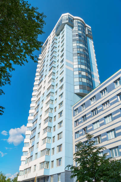 istock Bottom view of a high-rise building 1000996972