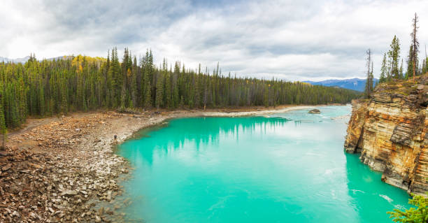 istock Athabasca Falls in Jasper National Park 1001018156