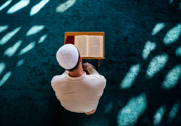istock Muslim man is praying in mosque 1001021146