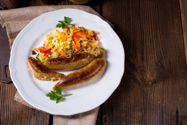 istock Potato sausage from grated potatoes and pork 1001021560