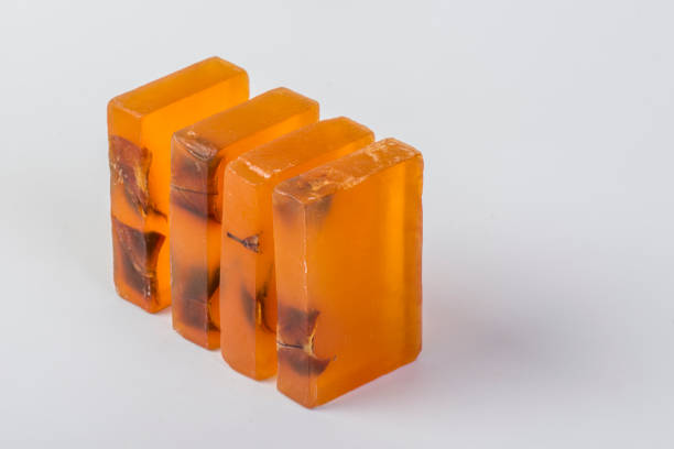 istock Hand made soap. Linden soap. 1001025520