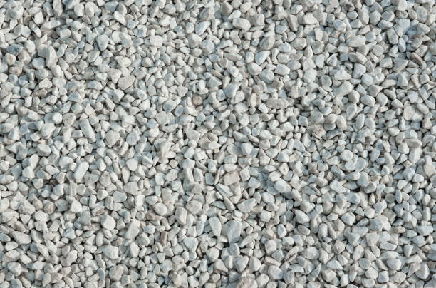 istock Small white stones, pebbles. Texture and background. 1001026758