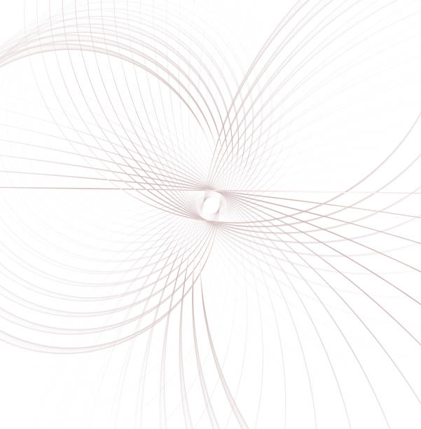 istock Illuminated curved lines. Glowing particles and wireframe. Futuristic illustration Technology digital vortex or swirl background. Abstract spirograph element. Fractal graphics. 1001062162