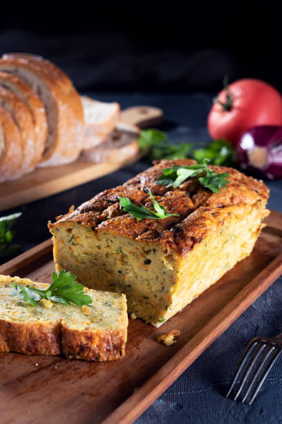 istock Vegetarian courgette pate on natural background 1001115052