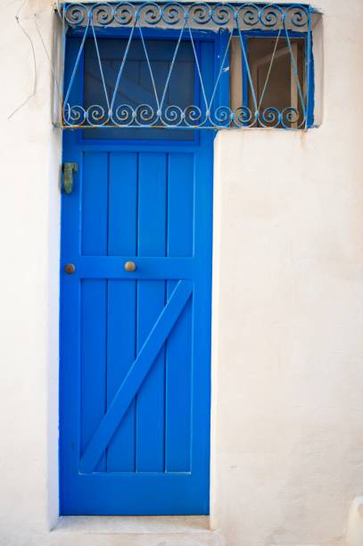 istock Atmospheric wooden door in Sperlonga 1001117736