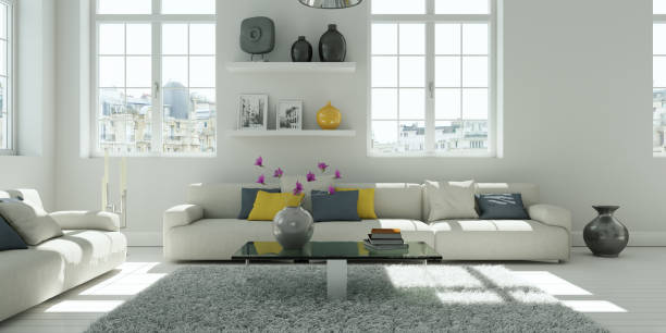 istock modern white living room interior design 1001121616