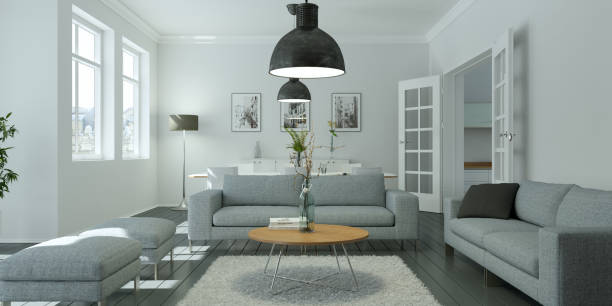 istock modern bright skandinavian interior design living room 1001130700