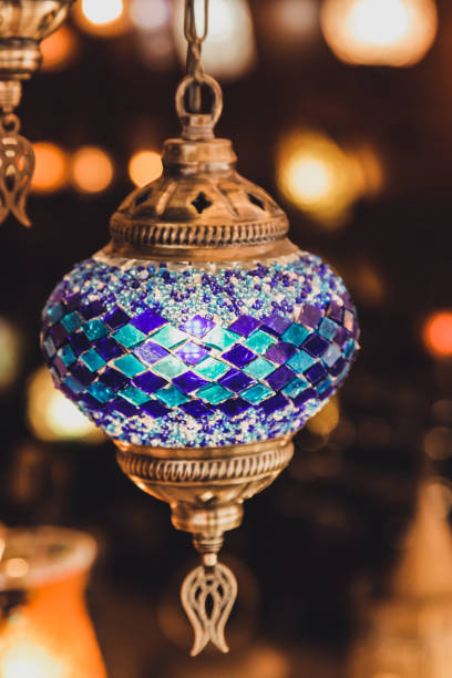 istock Turkish Lampshade - Traditional handmade lamps 1001136544