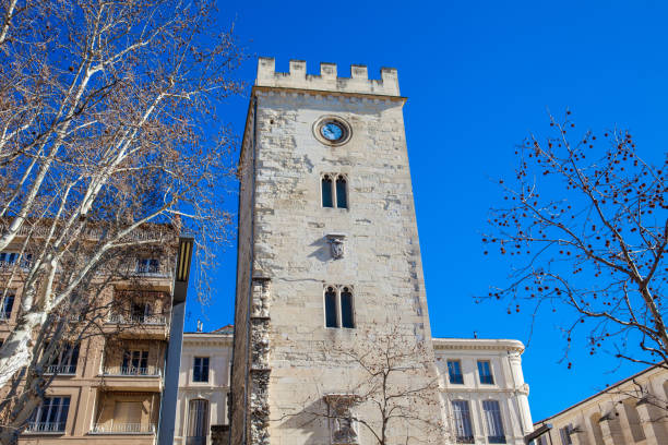 Tour Saint Jean at Place Pie in Avignon France