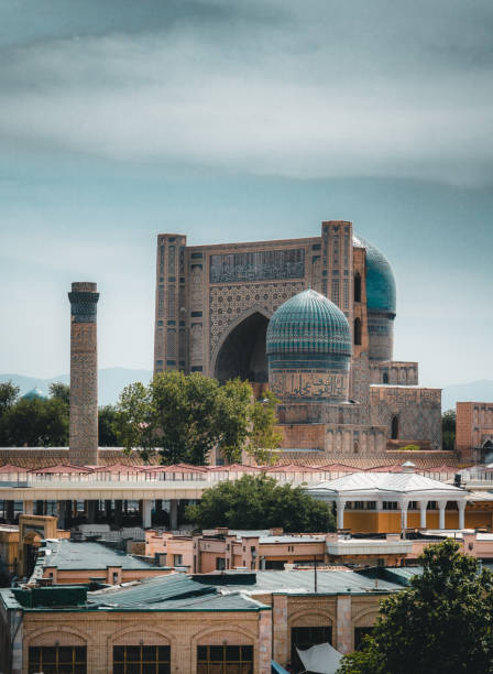 istock Bibi Khanum Mosque in Samarkand Uzbekistan 1001159490