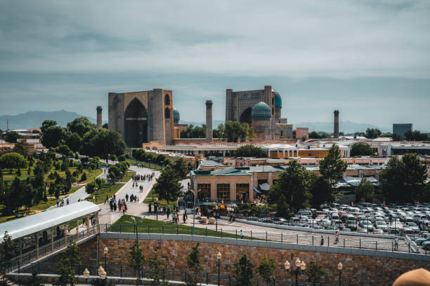 istock Bibi Khanum Mosque in Samarkand Uzbekistan 1001161706