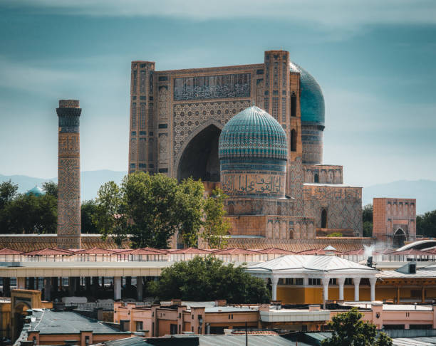 istock Bibi Khanum Mosque in Samarkand Uzbekistan 1001161850