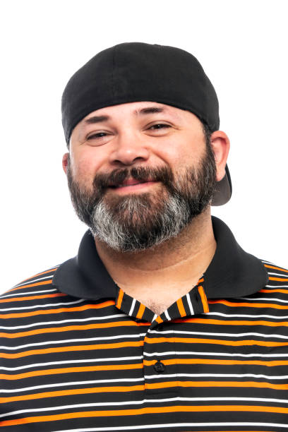 istock Mid adult man looking at the camera on white background 1001162342