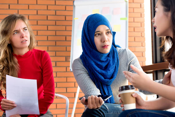 istock Diverse women in group meeting 1001168130