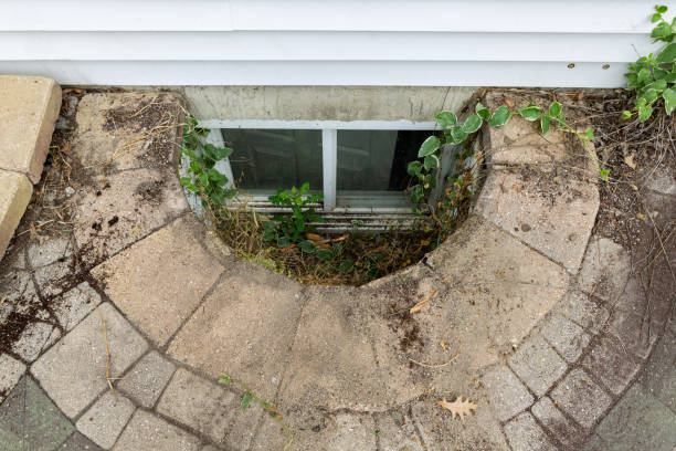 istock Abandoned egress window in a house basement 1001171044