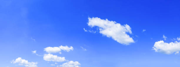 istock panorama sky and cloud summer time beautiful background with copy space for add text 1001177580