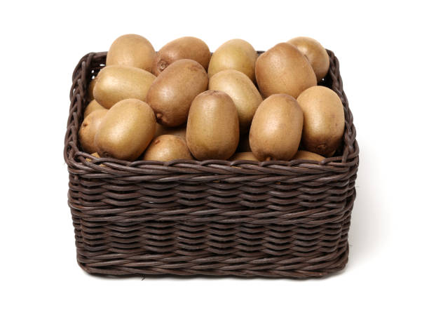 istock Kiwifruit isolated on white background 1001192970