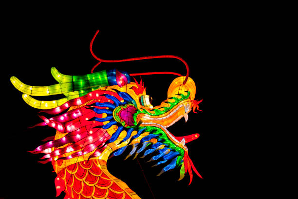 istock dragon at chinese lantern festival 1001201826