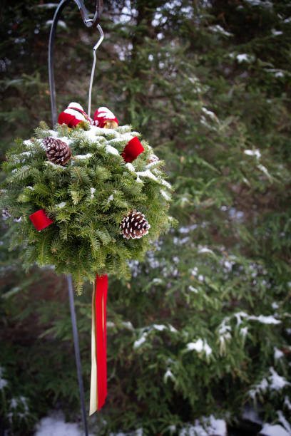 istock Hanging Kissing Ball for the Holidays 1001270450