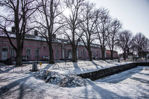 istock Main gate to Suomenlinna fortress, Helsinki 1001291922