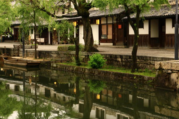 Kurashiki aesthetic area in Okayama, Japan