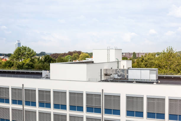 istock air ducts on the roof 1001295550