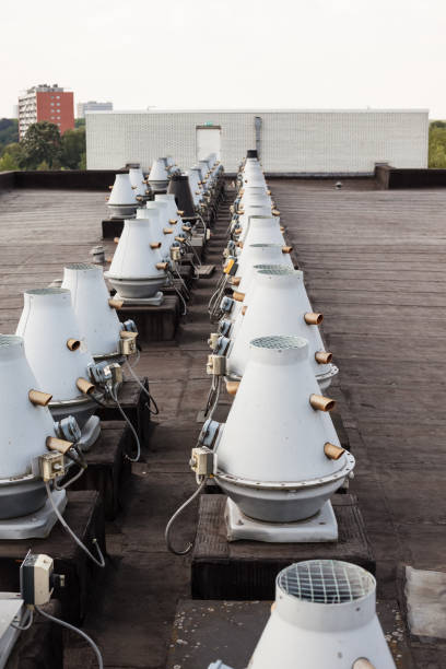 istock air ducts on the roof 1001295590