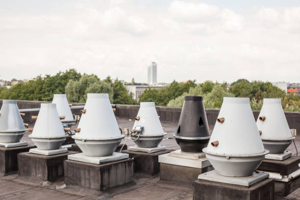 istock air ducts on the roof 1001295608