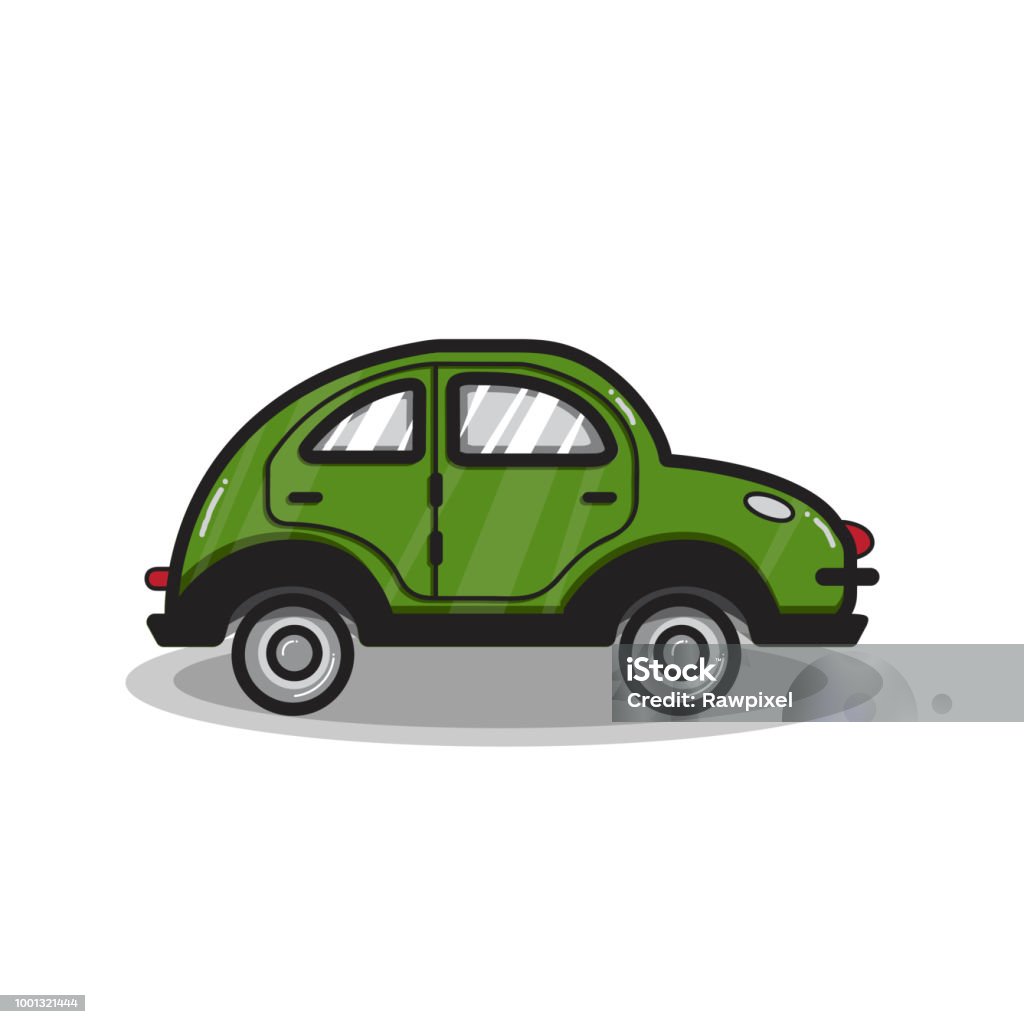 Hand Drawn Multipurpose Vehicle Car Illustration Stock Illustration -  Download Image Now - Car, Cartoon, Cute - iStock