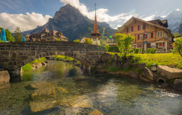 istock Summer tourist destination in Switzerland 1001327496