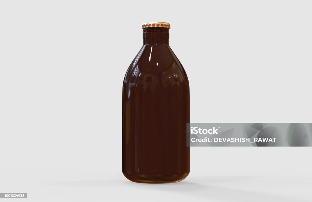 Cold brew coffee bottle mock-up Coffee - Drink, Mock Up, Arabica Coffee - Drink, Liquid, Bottle Bottle Stock Photo