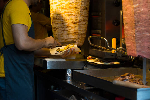 istock A man cooking doner kebap 1001339322