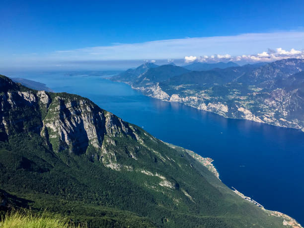 Lake Garda, view from Monte Baldo (Italy)