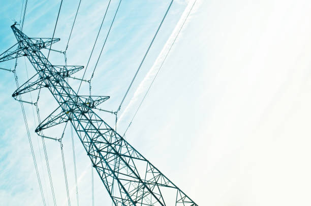 istock Electricity Transmission Line At Dusk / Dawn 1001346610