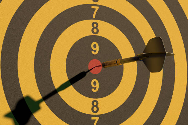 istock Dart in Bull's Eye 1001350698