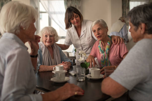istock Making socialising a part of their daily routine 1001357244