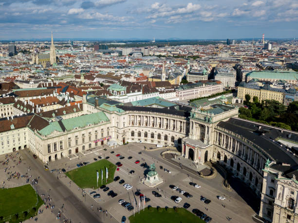 istock View of Vienna in Austria from the air 1001357904