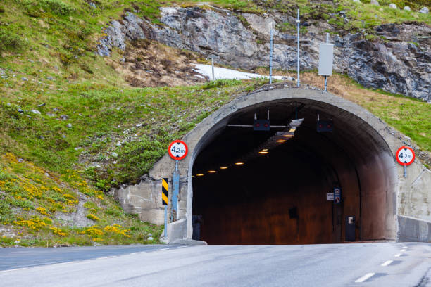 istock tunnel on the norwegian mountain road 1001366206