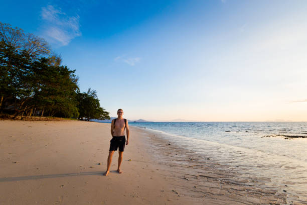 istock Tourist on Koh Kradan island 1001385666
