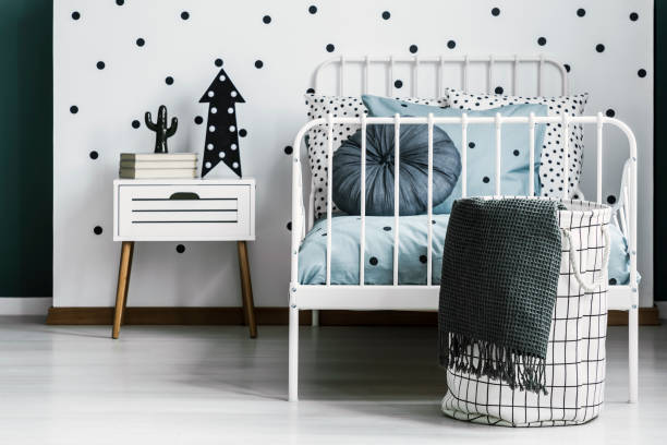 istock Scandi kid's bedroom interior 1001386874