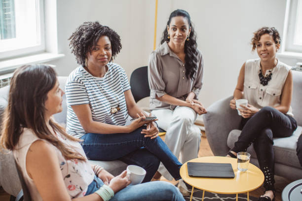 istock Every participant on this meeting explains his proposition 1001389738