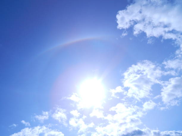 istock Double halo over the sun! 1001390030
