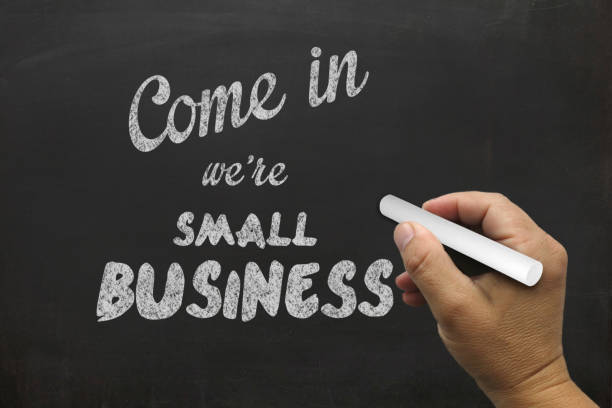 istock Small business open sign blackboard 1001396742