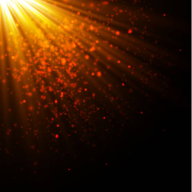 istock Gold glow particles bokeh. Glitter effect. Burst with sparkles.Golden Sparkling Glitters and Stars. Vector Festive Illustration of Shiny Particles. Fire Stars Isolated on Transparent 1001398200