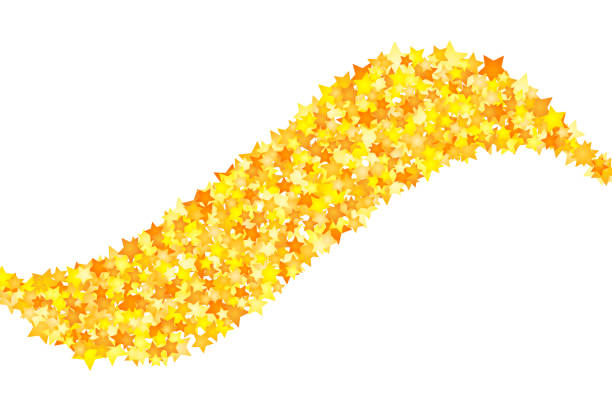 ilustraciones, imágenes clip art, dibujos animados e iconos de stock de vector amarillo estrellas elemento de fondo en estilo plano - bazaar abstract yellow multi colored