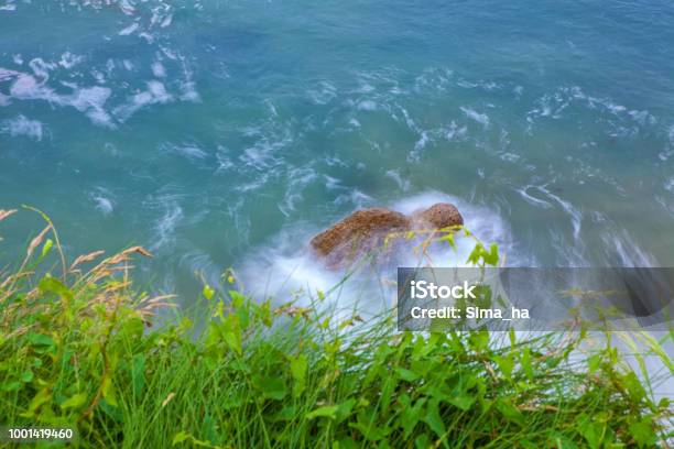 The Beach Of Nora Gijon Spain Stock Photo - Download Image Now - Asturias, Atlantic Ocean, Bay Of Biscay