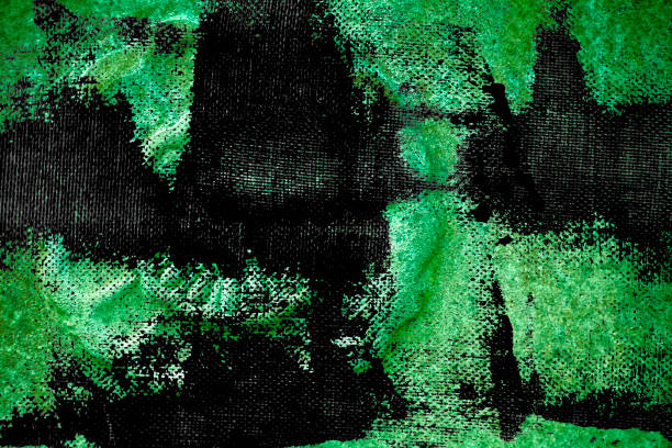 istock Grunge dirty Ultra green Ornate stone texture, circle rock shape, background for web site or mobile devices 1001427776