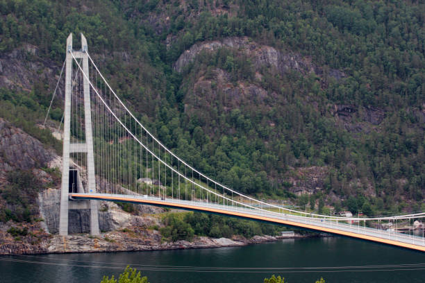 istock Hardanger bridge in Hordaland county, Norway. 1001427816