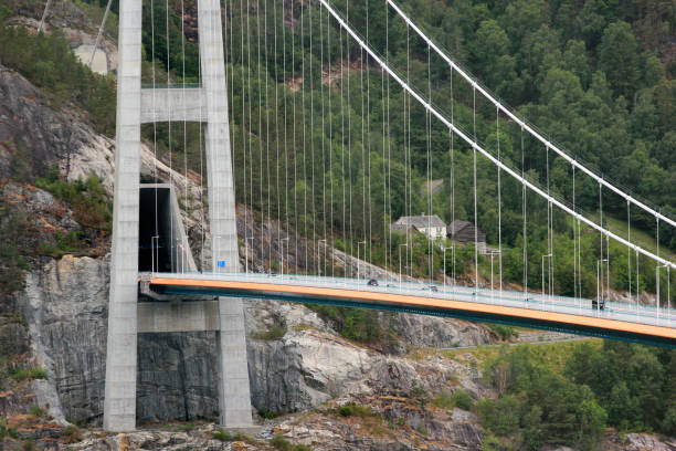 istock Hardanger bridge in Hordaland county, Norway. 1001427824