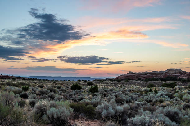 istock Sunrise in Arches National Park 1001473066